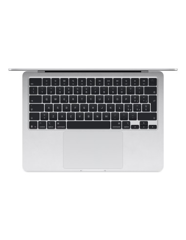 Apple MacBook Air Apple M M4 Portátil 34,5 cm (13.6") 16 GB 256 GB SSD Wi-Fi 6E (802.11ax) macOS Sequoia Plata