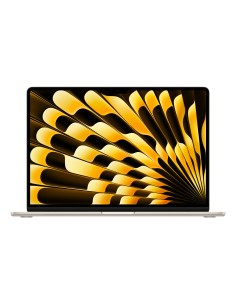 Apple MacBook Air Apple M M4 Portátil 38,9 cm (15.3") 16 GB 256 GB SSD Wi-Fi 6E (802.11ax) macOS Sequoia Beige