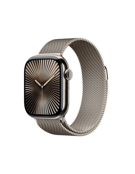 Apple Watch Series 10 OLED 42 mm Digital 374 x 446 Pixeles Pantalla táctil 4G Titanio Wifi GPS (satélite)