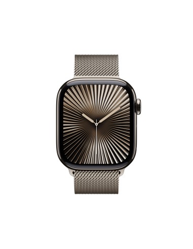 Apple Watch Series 10 OLED 42 mm Digital 374 x 446 Pixeles Pantalla táctil 4G Titanio Wifi GPS (satélite)
