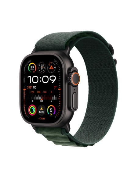 Apple Watch Ultra 2 OLED 49 mm Digital 410 x 502 Pixeles Pantalla táctil 4G Negro Wifi GPS (satélite)