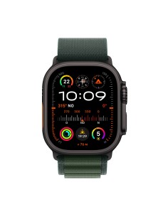 Apple Watch Ultra 2 OLED 49 mm Digital 410 x 502 Pixeles Pantalla táctil 4G Negro Wifi GPS (satélite) 2