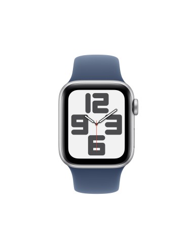 Apple Watch SE OLED 40 mm Digital 324 x 394 Pixeles Pantalla táctil Plata Wifi GPS (satélite)