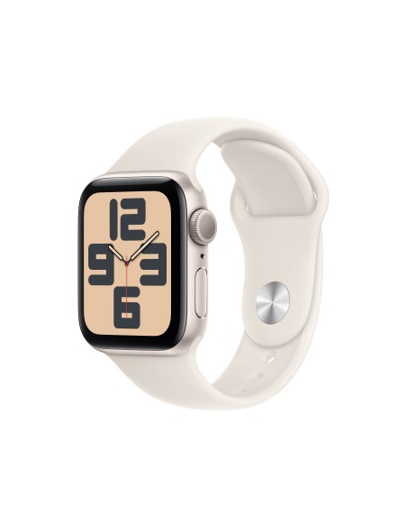 Apple Watch SE OLED 40 mm Digital 324 x 394 Pixeles Pantalla táctil Beige Wifi GPS (satélite)