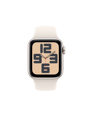 Apple Watch SE OLED 40 mm Digital 324 x 394 Pixeles Pantalla táctil Beige Wifi GPS (satélite)