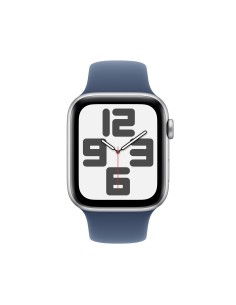 Apple Watch SE OLED 44 mm Digital 368 x 448 Pixeles Pantalla táctil Plata Wifi GPS (satélite) 2