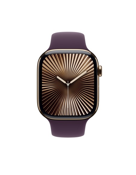 Apple MXLT3ZM A Accesorios para dispositivos vestibles inteligentes Grupo de rock Color ciruela Fluoroelastómero