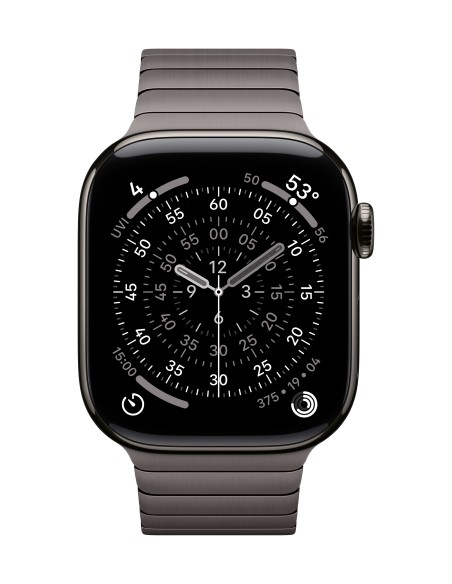 Apple MXMD3ZM A Accesorios para dispositivos vestibles inteligentes Grupo de rock Gris Acero inoxidable