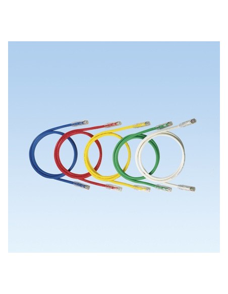 Panduit Category 6 UTP Patch Cord for Use with NetKey Category 6 Components cable de red Blanco 1 m