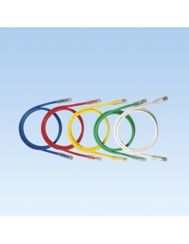 Panduit Category 6 UTP Patch Cord for Use with NetKey Category 6 Components cable de red Blanco 3 m