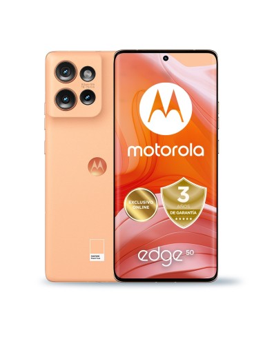 Motorola edge 50 16,9 cm (6.67") SIM doble Android 14 5G USB Tipo C 12 GB 512 GB 5000 mAh Durazno