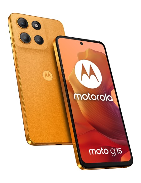 Motorola moto g15 17,1 cm (6.72") SIM doble Android 15 4G USB Tipo C 8 GB 128 GB 5200 mAh Naranja