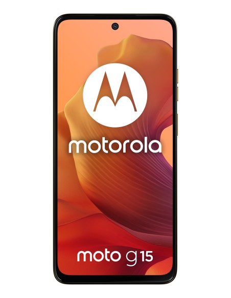 Motorola moto g15 17,1 cm (6.72") SIM doble Android 15 4G USB Tipo C 8 GB 128 GB 5200 mAh Naranja