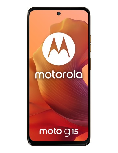 Motorola moto g15 17,1 cm (6.72") SIM doble Android 15 4G USB Tipo C 8 GB 256 GB 5200 mAh Naranja