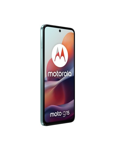Motorola moto g15 17,1 cm (6.72") SIM doble Android 15 4G USB Tipo C 8 GB 512 GB 5200 mAh Azul claro
