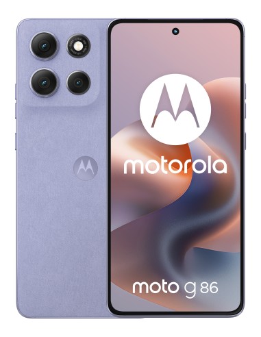 Motorola moto g86 5G 16,9 cm (6.67") SIM doble Android 15 USB Tipo C 8 GB 256 GB 5200 mAh Lila