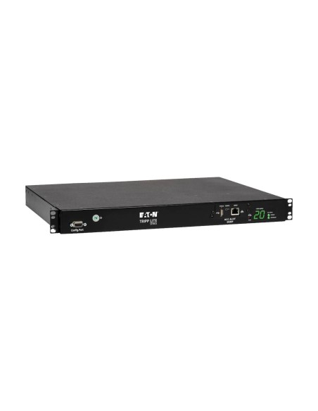Tripp Lite PDUMH20HVATNET PDU Monofásico Controlable con Switch de Transferencia Automática 3.8kW, 2 Entradas C20 de 200-240V,