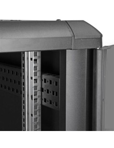 StarTech.com Armario Rack para Servidores 22U 19" 4 Columnas - Rack de Servidores con Cerradura y Seguro - Rack con Ruedas y