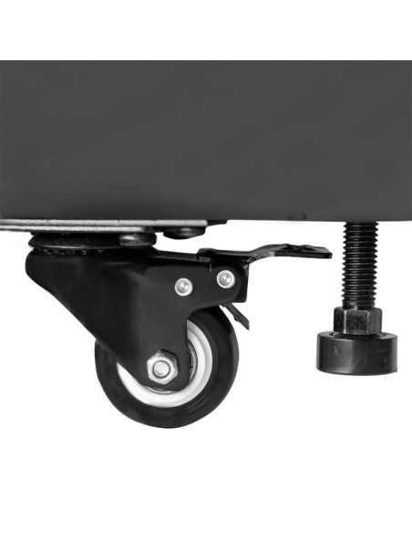 StarTech.com Armario Rack para Servidores 22U 19" 4 Columnas - Rack de Servidores con Cerradura y Seguro - Rack con Ruedas y