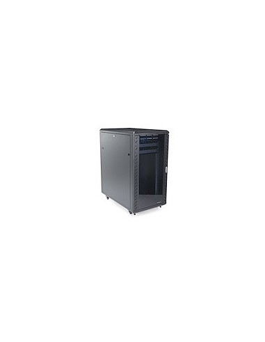 StarTech.com Armario Rack para Servidores 22U 19" 4 Columnas - Rack de Servidores con Cerradura y Seguro - Rack con Ruedas y