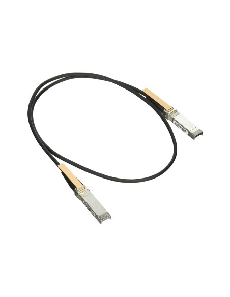 Cisco 10GBASE-CU SFP+ Cable 1 Meter Cable de fibra óptica e InfiniBand 1 m SFP+ Negro