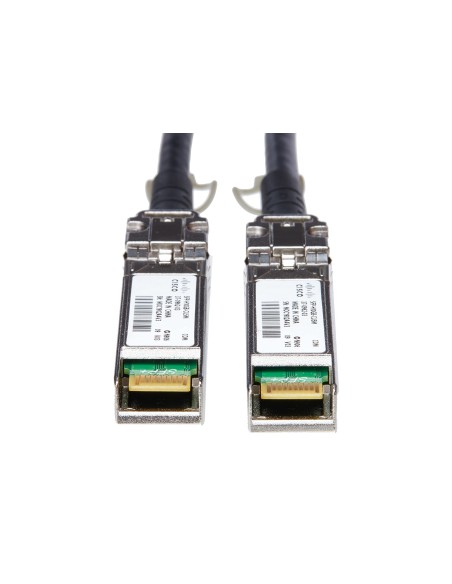 Cisco 10GBASE-CU SFP+ Cable 5 Meter Cable de fibra óptica e InfiniBand 5 m SFP+ Negro