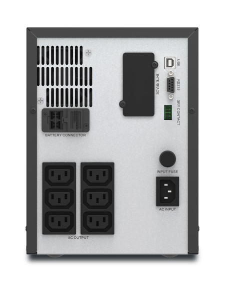 APC Easy UPS SMV sistema de alimentación ininterrumpida (UPS) Línea interactiva 2 kVA 1400 W 6 salidas AC