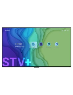 Newline STV+ 55" Pantalla plana para señalización digital 139,7 cm (55") LED Wifi 300 cd   m² 4K Ultra HD Negro Procesador