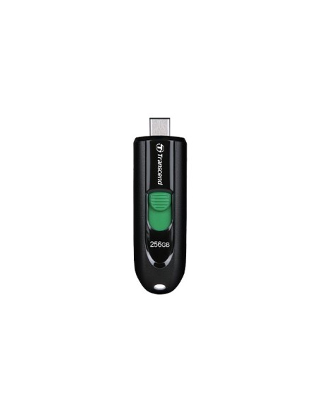 Transcend JetFlash 790C unidad flash USB 256 GB USB Tipo C 3.2 Gen 1 (3.1 Gen 1) Negro