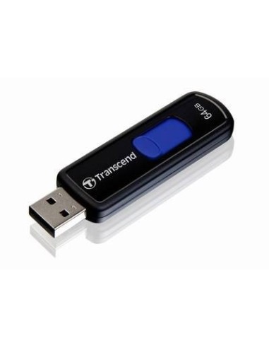 Transcend JetFlash elite JetFlash 760, 64GB unidad flash USB USB tipo A 3.2 Gen 1 (3.1 Gen 1) Negro, Azul