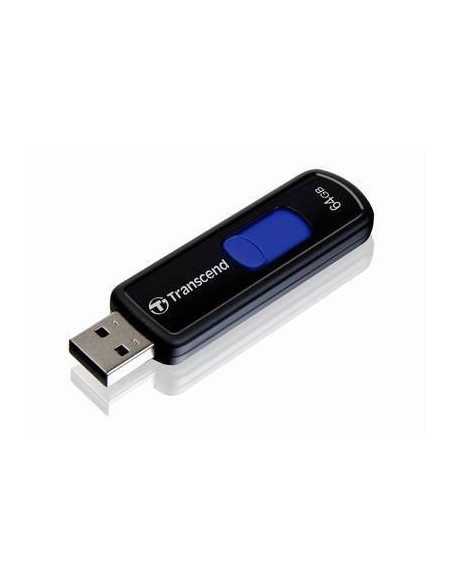 Transcend JetFlash elite JetFlash 760, 64GB unidad flash USB USB tipo A 3.2 Gen 1 (3.1 Gen 1) Negro, Azul