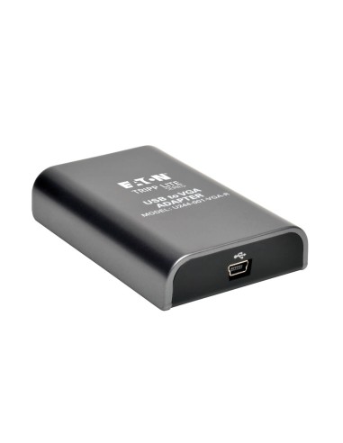 Tripp Lite U244-001-VGA-R Adaptador para Dos Monitores USB 2.0 a VGA, 128 MB SDRAM, 1920 x 1080 (1080p) @ 60 Hz