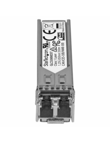 StarTech.com Módulo Tranceptor SFP compatible con Cisco GLC-SX-MMD - 1000BASE-SX - Multimodo 1GbE - SFP Ethernet Gigabit 1GE -