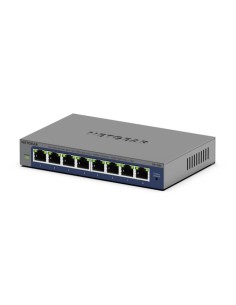 NETGEAR GS108Ev4 No administrado L2 L3 Gigabit Ethernet (10 100 1000) Gris