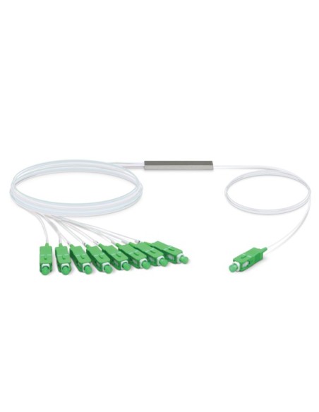 Ubiquiti UF-SPLITTER-8 Cable de fibra óptica e InfiniBand 4,06 m SC 8x SC Blanco