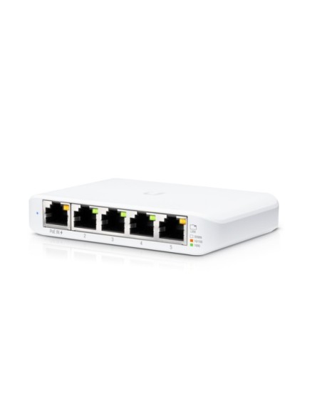 Ubiquiti UniFi USW Flex Mini Gestionado Gigabit Ethernet (10 100 1000) Energía sobre Ethernet (PoE) Blanco