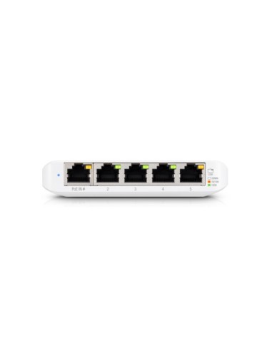 Ubiquiti UniFi USW Flex Mini Gestionado Gigabit Ethernet (10 100 1000) Energía sobre Ethernet (PoE) Blanco