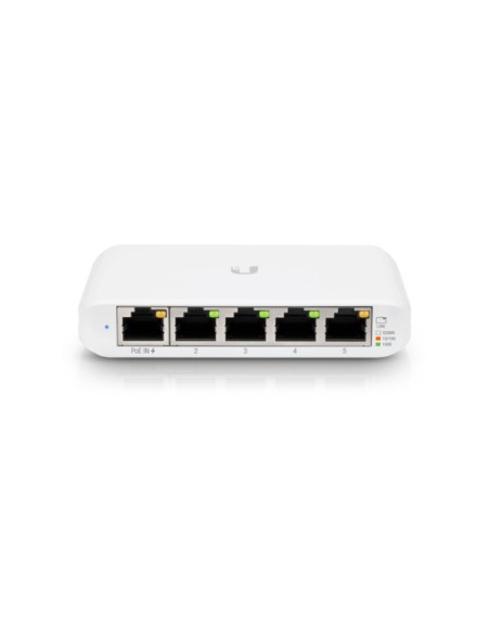 Ubiquiti UniFi USW Flex Mini Gestionado Gigabit Ethernet (10 100 1000) Energía sobre Ethernet (PoE) Blanco