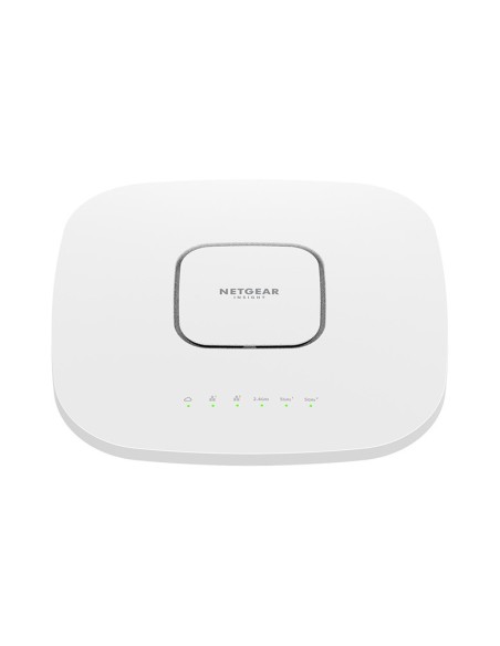 NETGEAR Insight Cloud Managed WiFi 6 AX6000 Tri-band Multi-Gig Access Point (WAX630) 6000 Mbit s Blanco Energía sobre Ethernet