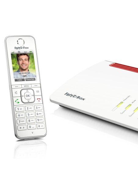 Fon FRITZ! C6 International Teléfono DECT Identificador de llamadas Blanco