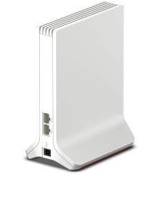 Mesh Set FRITZ! 4200 3-pack Edition Inter Doble banda (2,4 GHz   5 GHz) Wi-Fi 6E (802.11ax) Rojo, Blanco 2x2 4x4 2