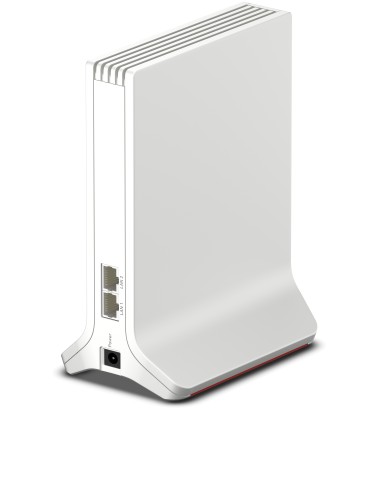 Mesh Set FRITZ! 4200 3-pack Edition Inter Doble banda (2,4 GHz   5 GHz) Wi-Fi 6E (802.11ax) Rojo, Blanco 2x2 4x4