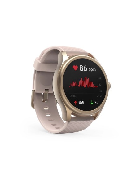 Hama 5010 3,51 cm (1.38") LCD Digital Pantalla táctil Oro rosa