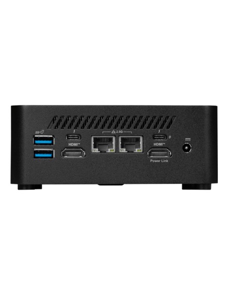 MSI Cubi NUC 1M Intel Core 3 100U HDD+SSD Mini PC Negro