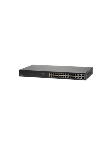 Axis 01192-003 switch Gestionado Gigabit Ethernet (10 100 1000) Energía sobre Ethernet (PoE) 1U Negro