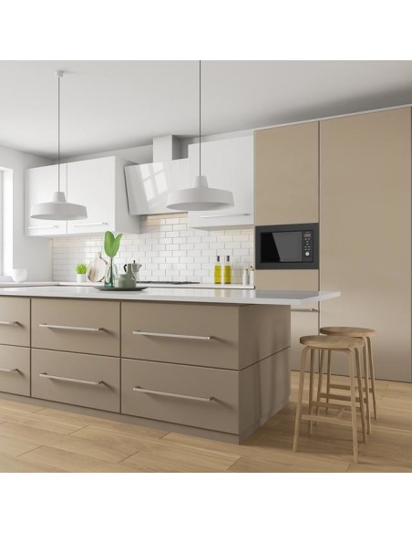 Cecotec 01387 microondas Negro Microondas con grill Integrado 23 L 900 W