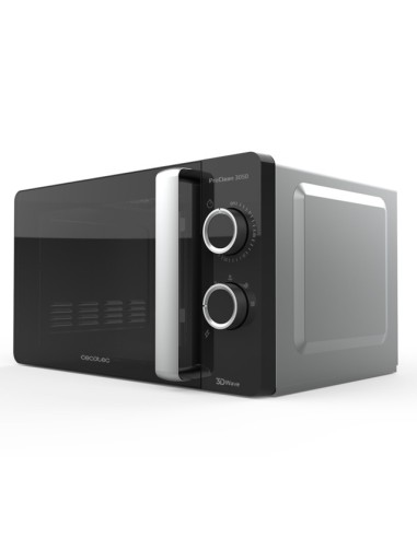 Cecotec 01528 microondas Negro Solo microondas Encimera 20 L 700 W