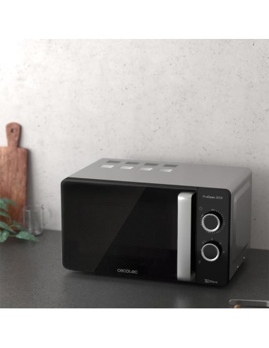 Cecotec 01528 microondas Negro Solo microondas Encimera 20 L 700 W