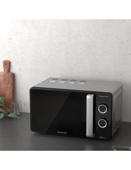 Cecotec 01528 microondas Negro Solo microondas Encimera 20 L 700 W