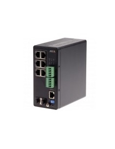 Axis 01633-001 switch Gestionado Gigabit Ethernet (10 100 1000) Energía sobre Ethernet (PoE) Negro 2